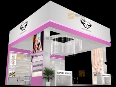 駿鑫 美容婚慶展位設計